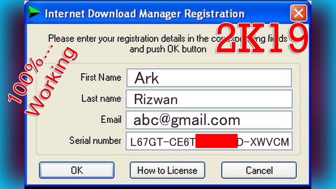 idm download manager serial key